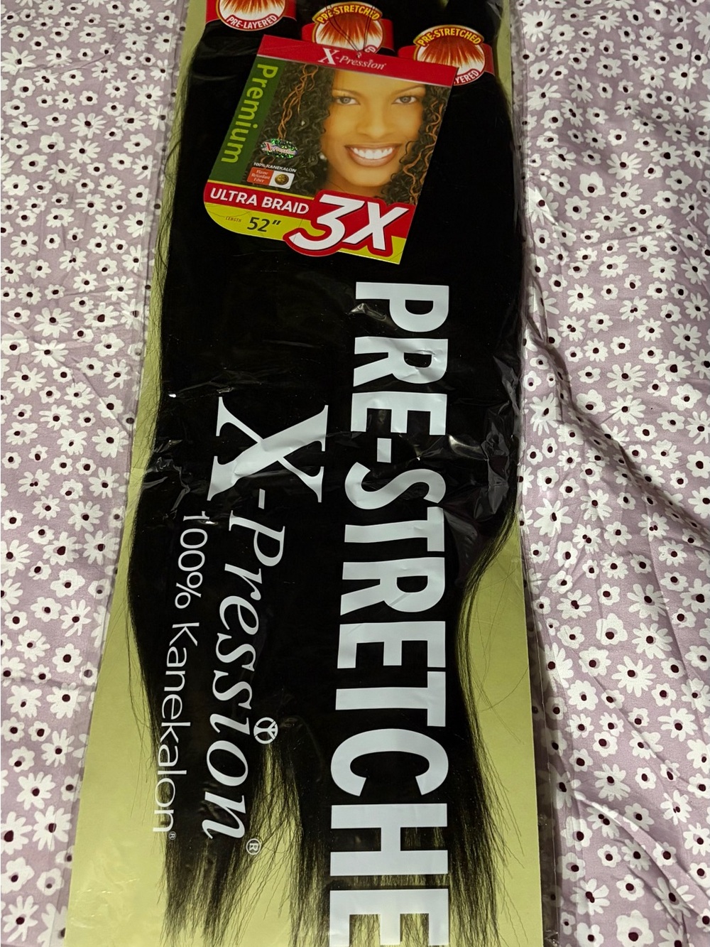 Pre-Stretched Ultra Braid Hair Extension - Black